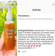 Load image into Gallery viewer, Foaming African Black Soap Face Wash
